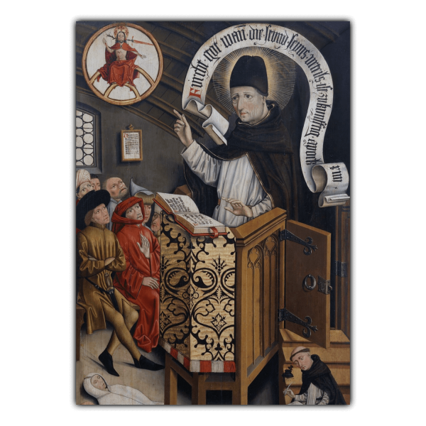 Sermon of Saint Albertus Magnus (Friedrich Walther) 5x7